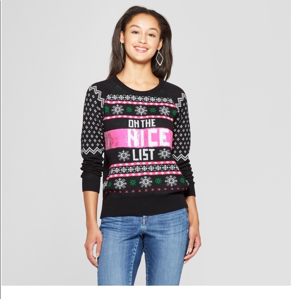 Naughty and Nice Xmas Sweater